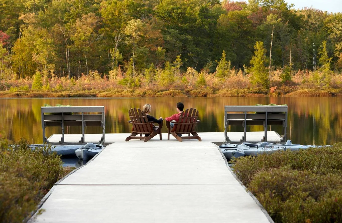 The Lodge at Woodloch couples chairs